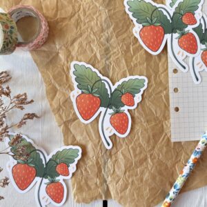 Strawberry Sticker