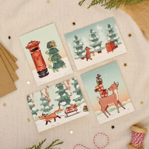 Animal Christmas Cards